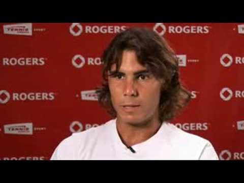 ROGERS MASTERS TENNIS: NADAL INTERVIEW