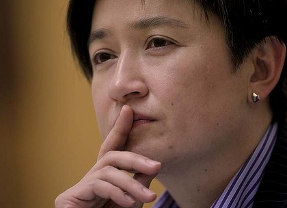 Penny Wong ... ‘‘schoolyard’’.