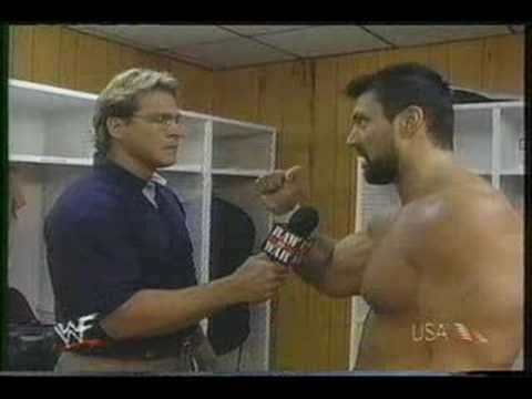 Steve Blackman cuts a great promo