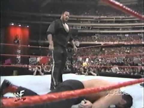 The Rock vs Steve Blackman