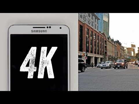 4K VIDEO TEST! (Samsung Galaxy Note 3 -- 4K Recording)