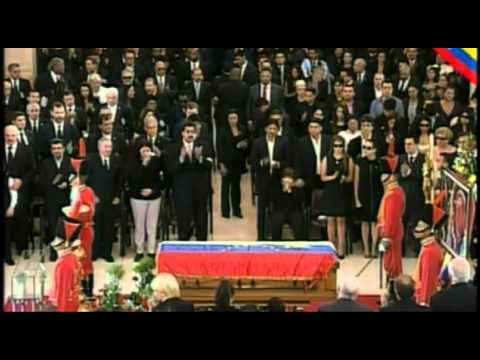 Heads of state pay tribute at funeral of President Hugo Chavez