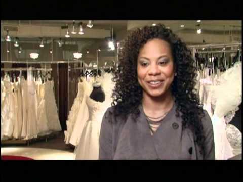 Sanya Richards' Platinum Weddings in St. Pucchi Bridal Gown