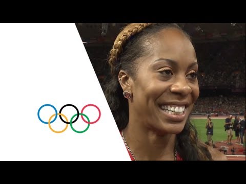 Athletics Women's 400m Final - USA win Gold -  London 2012 Olympic Games Highlights