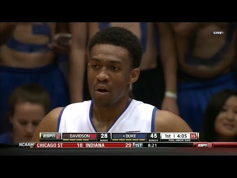 Jabari Parker Full Highlights 2013.11.08 vs Davidson - Duke Debut, 22 Pts.