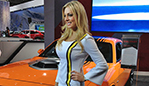 Girls of the Detroit motor show