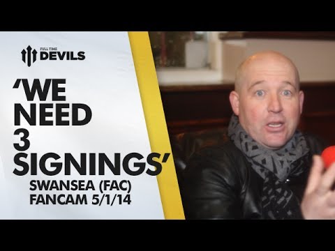 'We Need 3 Signings' | Manchester United 1-2 Swansea City - FA Cup | FANCAM