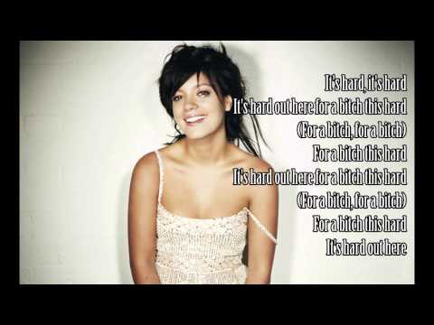 Lily Allen - Hard Out Here (Lyrics) HD