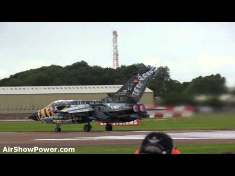 Panavia Tornado ECR German Air Force RIAT Departure 2012 Airshow