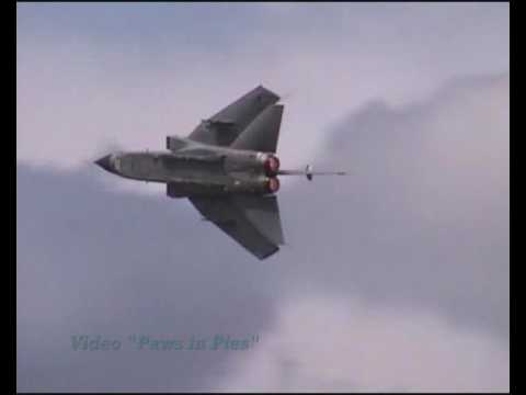 RAF Tornado jet fighter and bomber