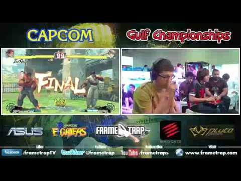 Capcom Gulf Championship GRAND FINALS!!! Xian (Gen, Evil Ryu) vs Big Bird (Guy, C. Viper) SSF4AE2012