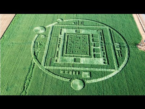 CROP CIRCLES APPEARS IN SALINAS, SAN FRANCISCO JANUARY 2, 2014