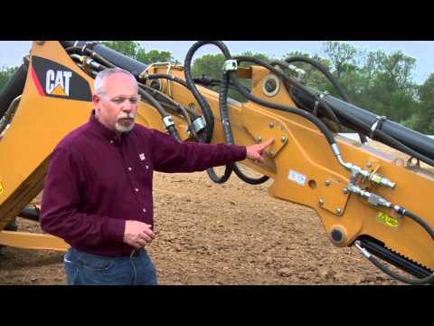 Backhoe Loader - Adjust Digging Precision (E Stick)