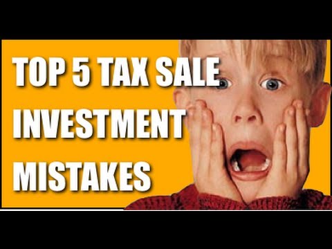 Top 5 Mistakes Tax Sale Investors Make In Tax Sales investment Deals