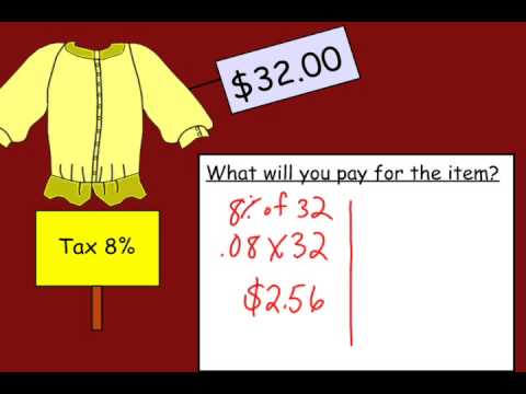 Calculating Sales Tax