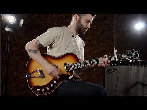 Eastwood Airline Jupiter Pro Dallas Green Signature Honeyburst (Limited Edition)