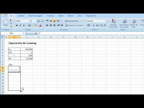 Operación de Leasing