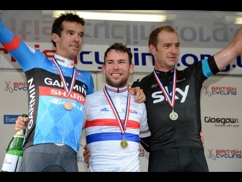 2013 British National Road Race and Time Trial Championships from Glasgow