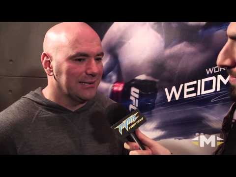 Dana White Talks UFC 168, Anderson Silva's Future, Brock Lesnar and More