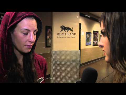 UFC 168: Miesha Tate Backstage Interview