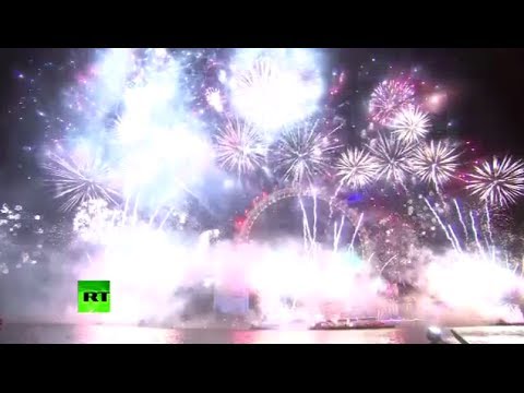 Dazzling New Year fireworks: US, Russia, UK, China & New Zealand ring in 2014