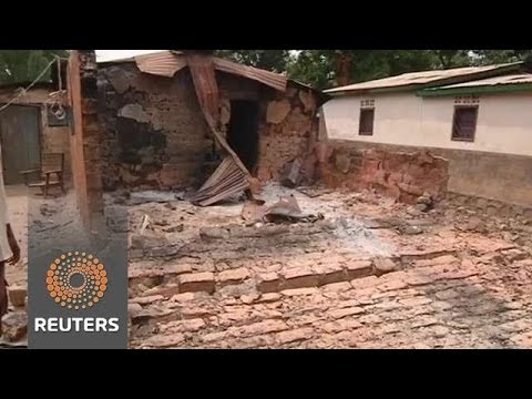 Homes torched overnight in Central African Republic