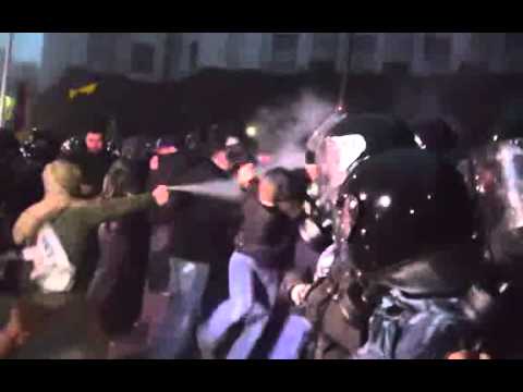 Violence in Kiev over Ukraine - EU agreement delay