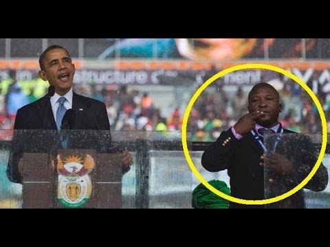 Mandela Memorial Fake Sign Interpreter Thamsanqa Jantjie Says He Has Schizophrenia