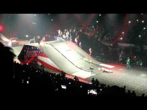 Bruce Cook Double Front Flip Attempt: Nitro Circus, Hamilton (Canada)