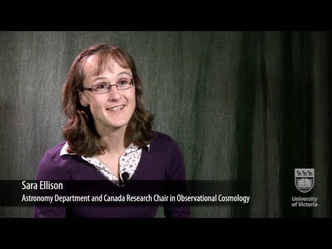 Faces of UVic Research: Sara Ellison