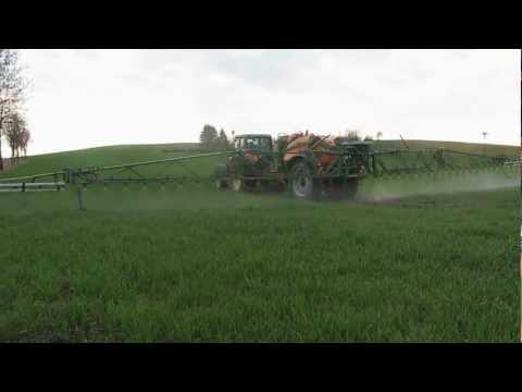 Opryski 2012 John Deere 6930 Amazone UX 3200 Special