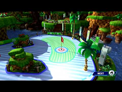 Mario and Sonic at the Sochi 2014 Olympic Winter Games - Part 23: Hole-In-One Curling