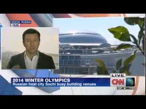 CNN Int about 2014 Winter Olympics in Sochi, Russia. 2013-10-28