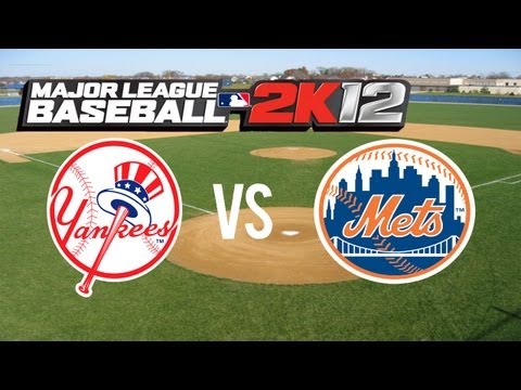 Major League Baseball 2K12 Yankees vs Mets