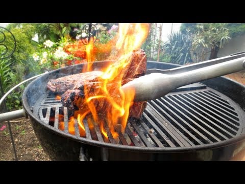 How To Grill a T-Bone Steak without losing those lovely juices - BBQ Recipe - Pitmaster X