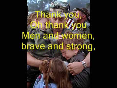 Thank You Soldiers - Veteran's Day/Memorial Day Song