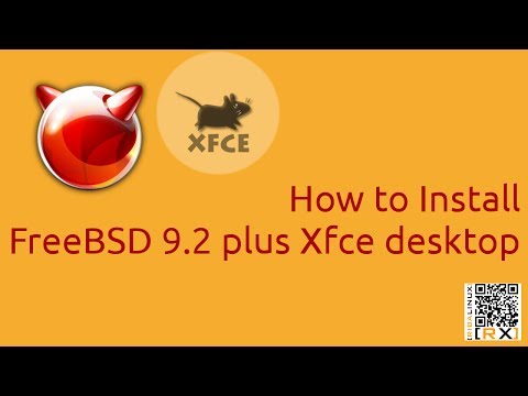 How to Install FreeBSD 9.2 plus Xfce desktop [HD]