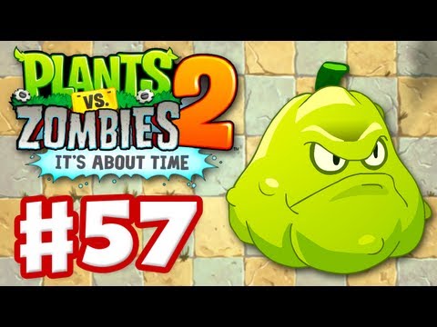 Plants vs. Zombies 2: It's About Time - Gameplay Walkthrough Part 57 - Squash (iOS)