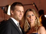 Tom Brady and Gisele Bundchen arrive at the Metropolitan Museum of Art's Costume Institute Gala in New York.