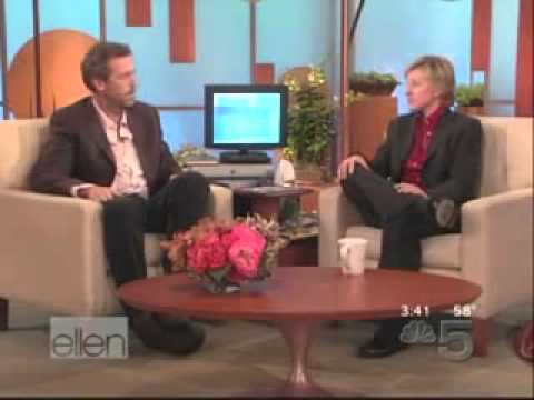 Hugh Laurie on Ellen 2005