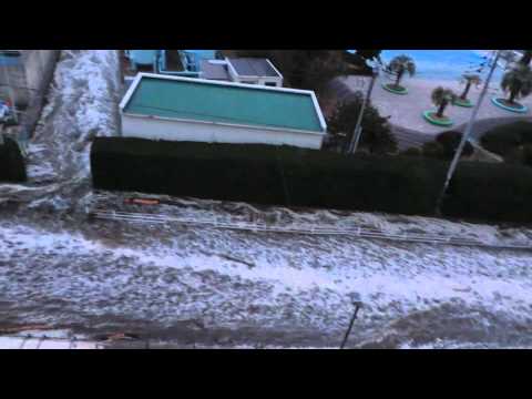 津波　千葉県山武市蓮沼 　(　TSUNAMI in Chiba prefecture　)