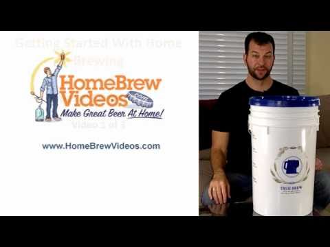 Home Brew Fermenters Guide 1 of 3 - Plastic Bucket Homebrew Fermenter For Homebrewing