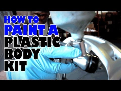 How to paint a plastic body kit complete guide