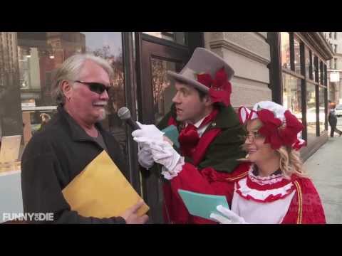 Billy On the Street: Christmas Carol Ambush with Amy Poehler!