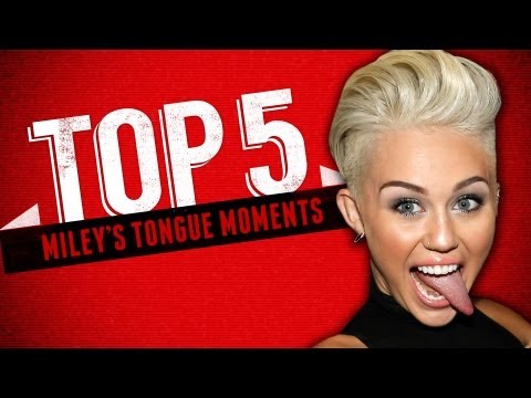 Miley Cyrus' Top Tongue Moments - Top 5 Fridays