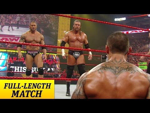 FULL-LENGTH MATCH - Raw - Triple H & Batista vs. Randy Orton, Cody Rhodes & Manu