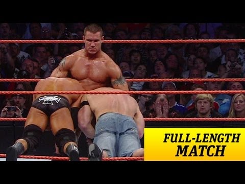 FULL-LENGTH PPV MATCH - WrestleMania XXIV - Randy Orton vs. John Cena vs. Triple H - WWE Title Match