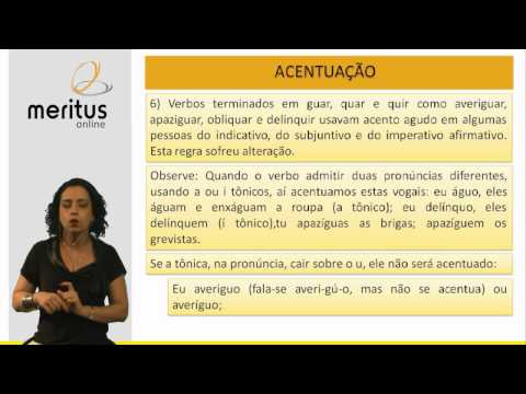 Português - Nova Ortografia - Parte 03 - Vídeo Aula Concurso