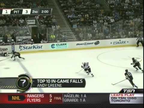 TSN Top 10 - Top 10 NHL In Game Falls