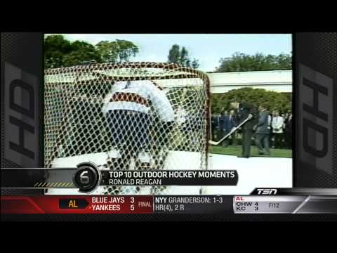 TSN Top 10 - Top 10 Hockey Outdoor Moments. (HD)